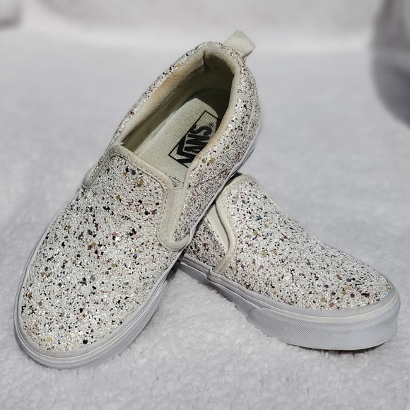 vans asher glitter